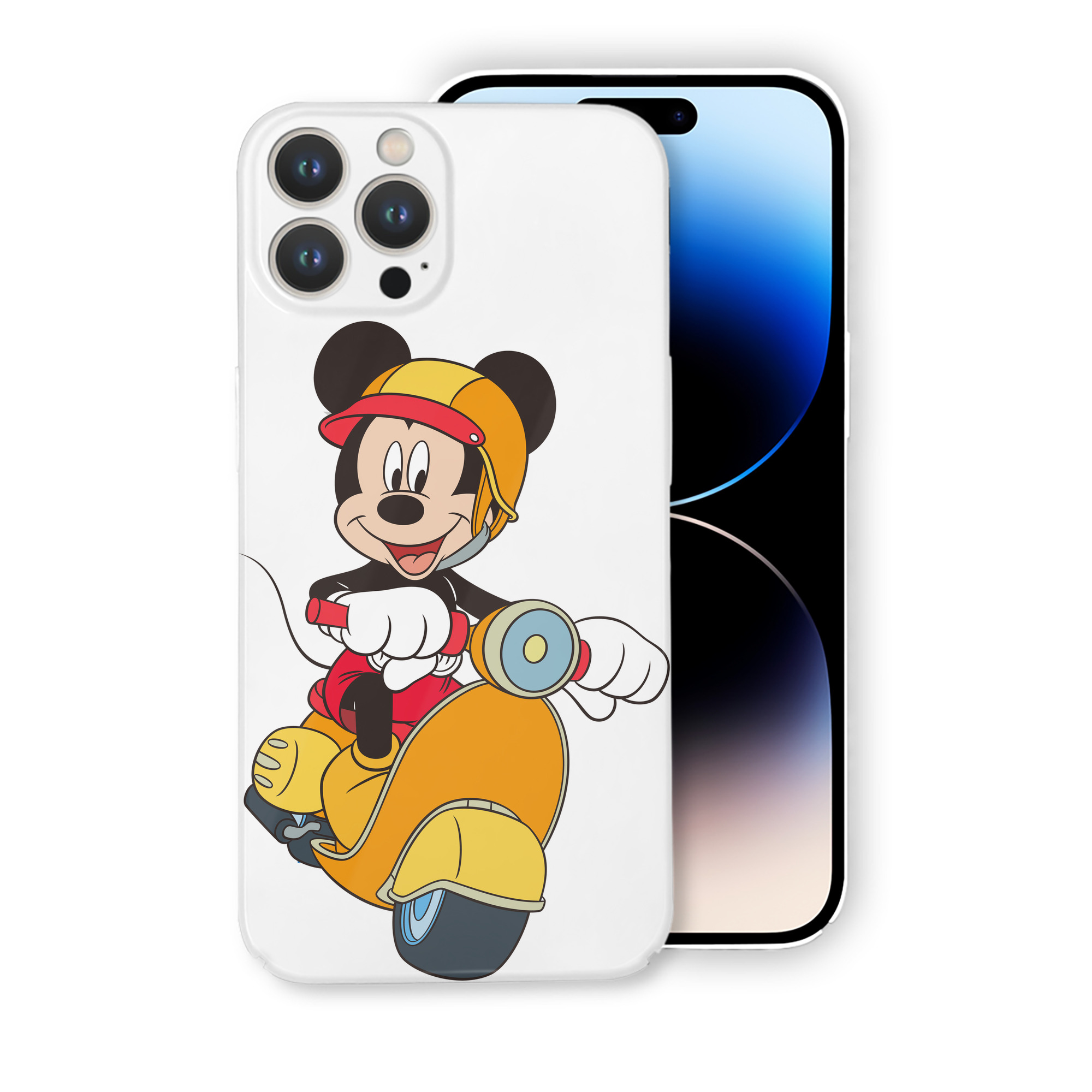 （画像用） ミッキーマウス Mickey Mouse 【iPhone 14シリーズ対応】ハードケース